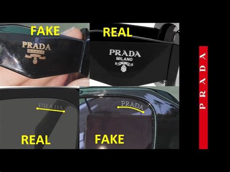 occhiali prada fake|Fake Prada Sunglasses vs. Real: Spotting the Difference.